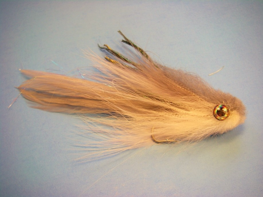 Bobble Head Baitfish Fly Pattern